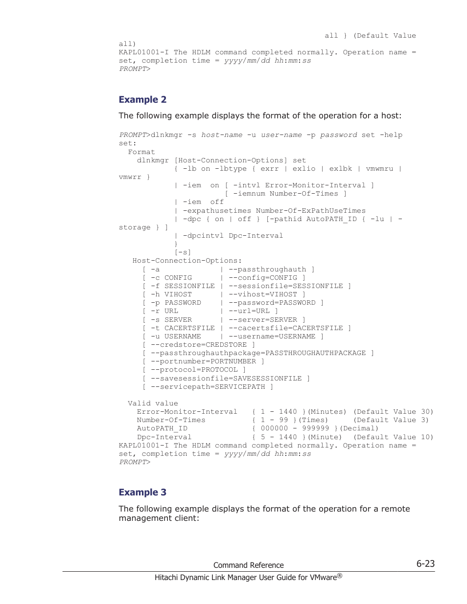 HP Hitachi Dynamic Link Manager Software User Manual | Page 115 / 242