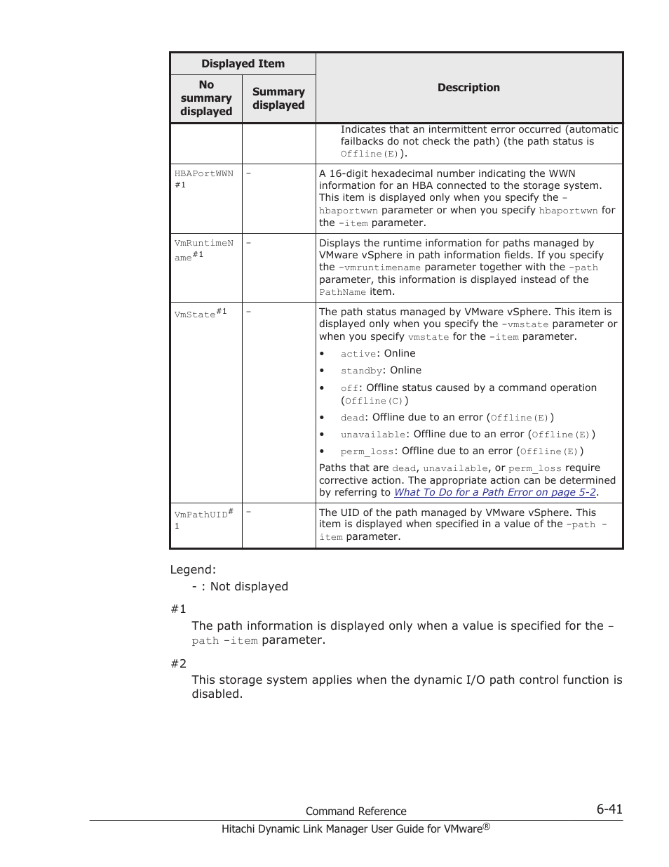 HP Hitachi Dynamic Link Manager Software User Manual | Page 133 / 242