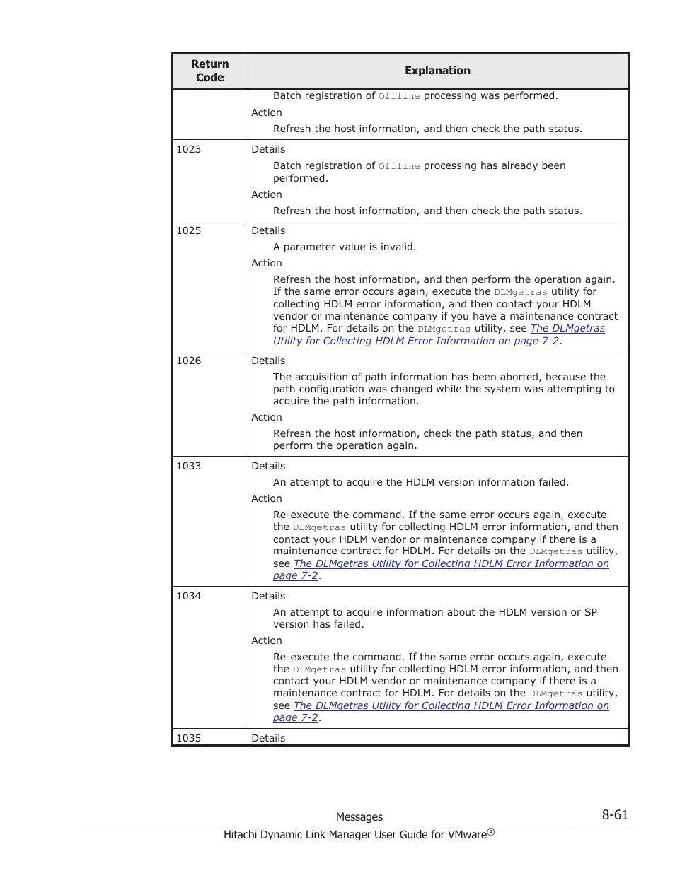 HP Hitachi Dynamic Link Manager Software User Manual | Page 219 / 242