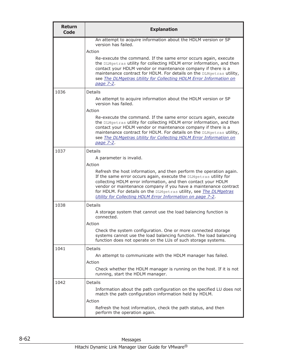 HP Hitachi Dynamic Link Manager Software User Manual | Page 220 / 242