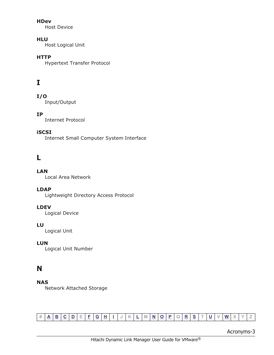 HP Hitachi Dynamic Link Manager Software User Manual | Page 225 / 242