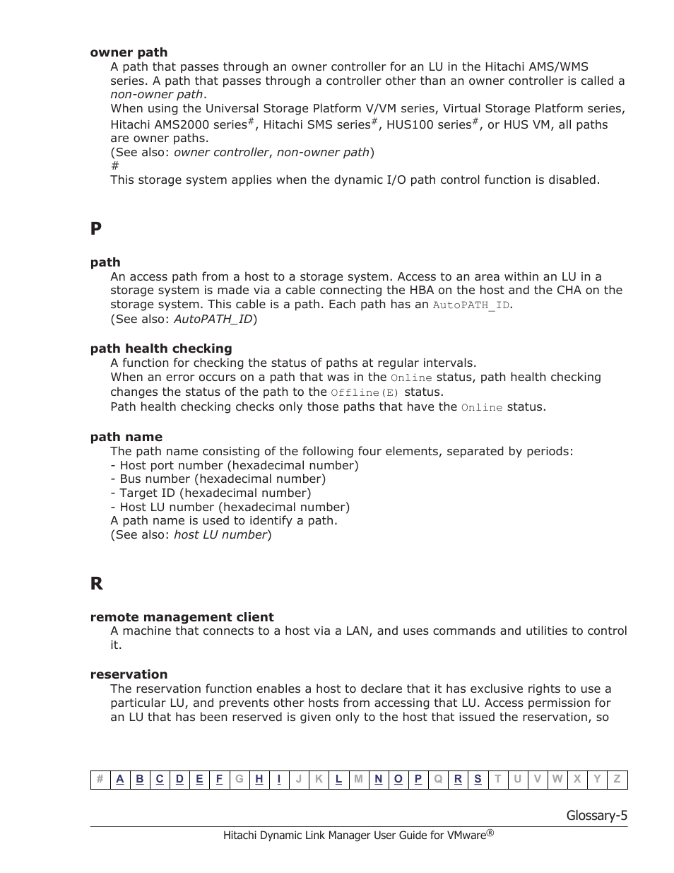 HP Hitachi Dynamic Link Manager Software User Manual | Page 233 / 242