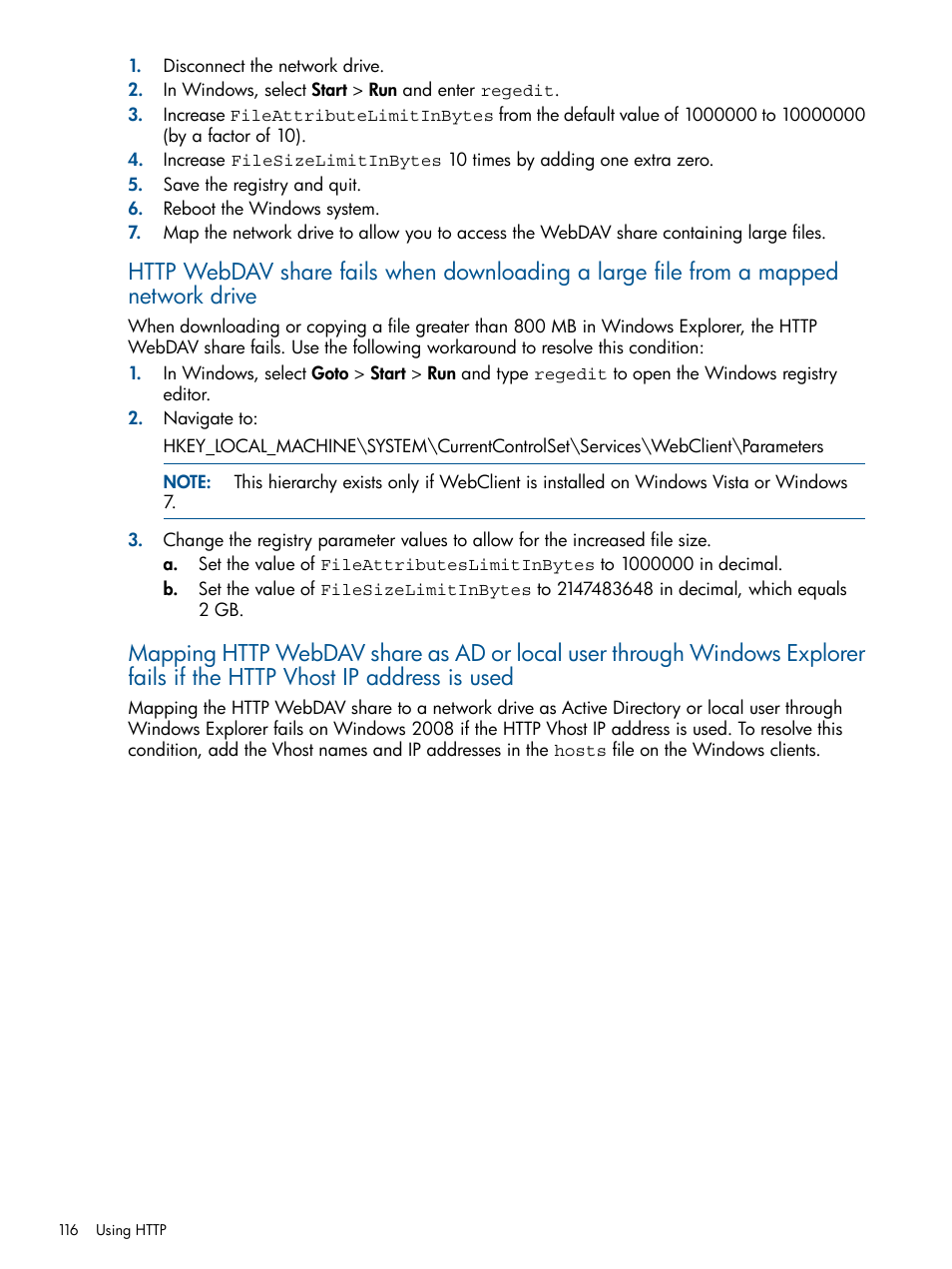 HP StoreAll Storage User Manual | Page 116 / 209