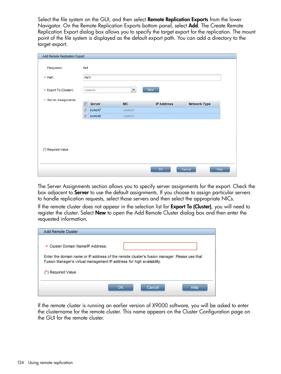 HP StoreAll Storage User Manual | Page 124 / 209