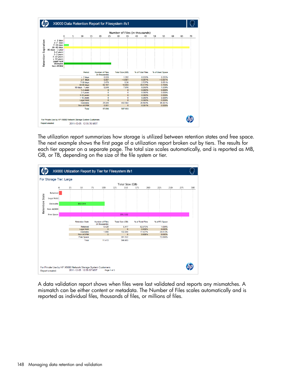 HP StoreAll Storage User Manual | Page 148 / 209