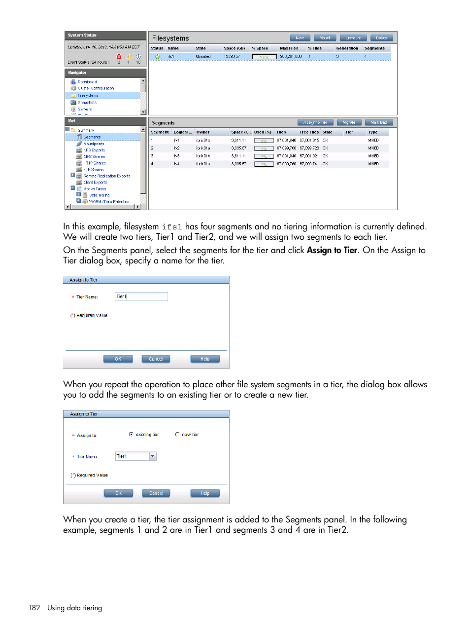 HP StoreAll Storage User Manual | Page 182 / 209