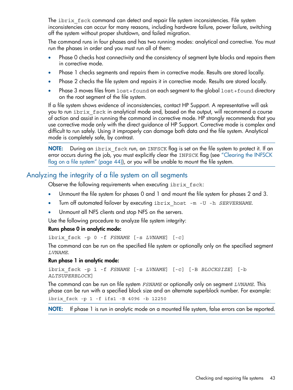 HP StoreAll Storage User Manual | Page 43 / 209