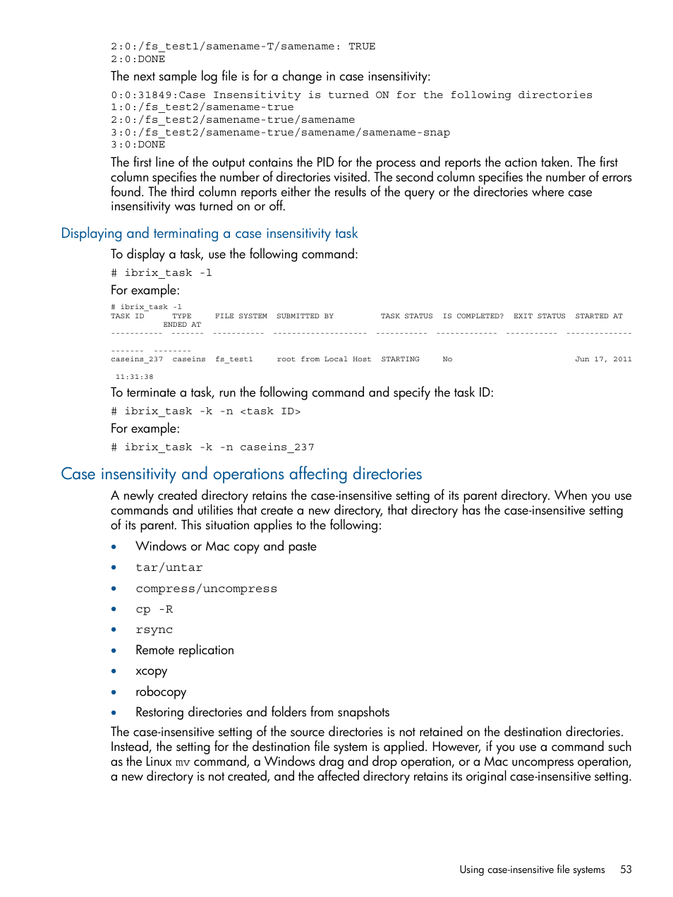 HP StoreAll Storage User Manual | Page 53 / 209