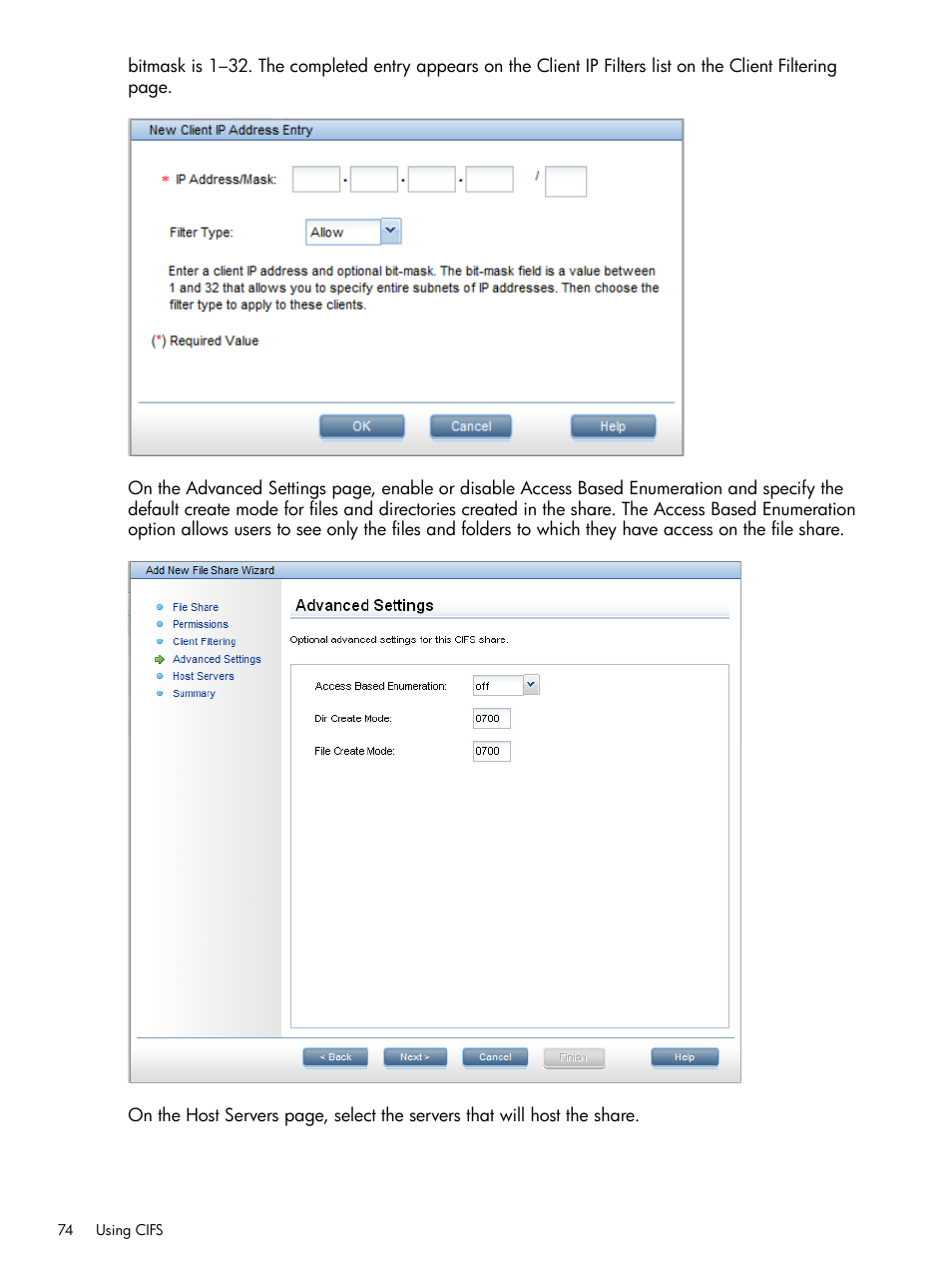 HP StoreAll Storage User Manual | Page 74 / 209