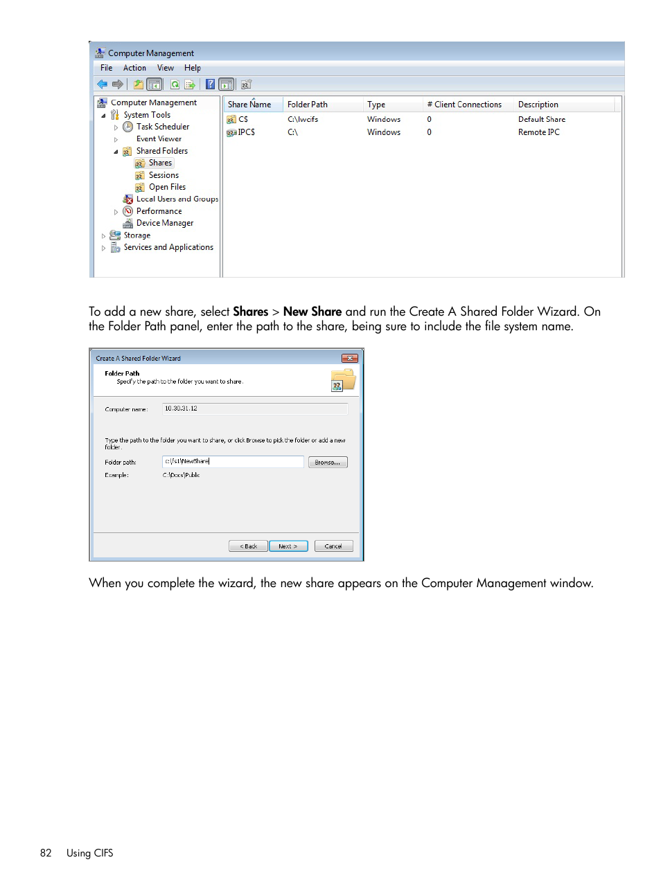 HP StoreAll Storage User Manual | Page 82 / 209