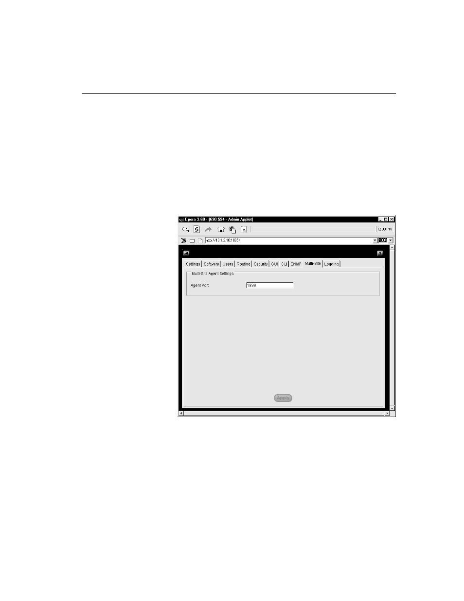 Multi-site tab | HP Traffic Director sa7220 User Manual | Page 115 / 352