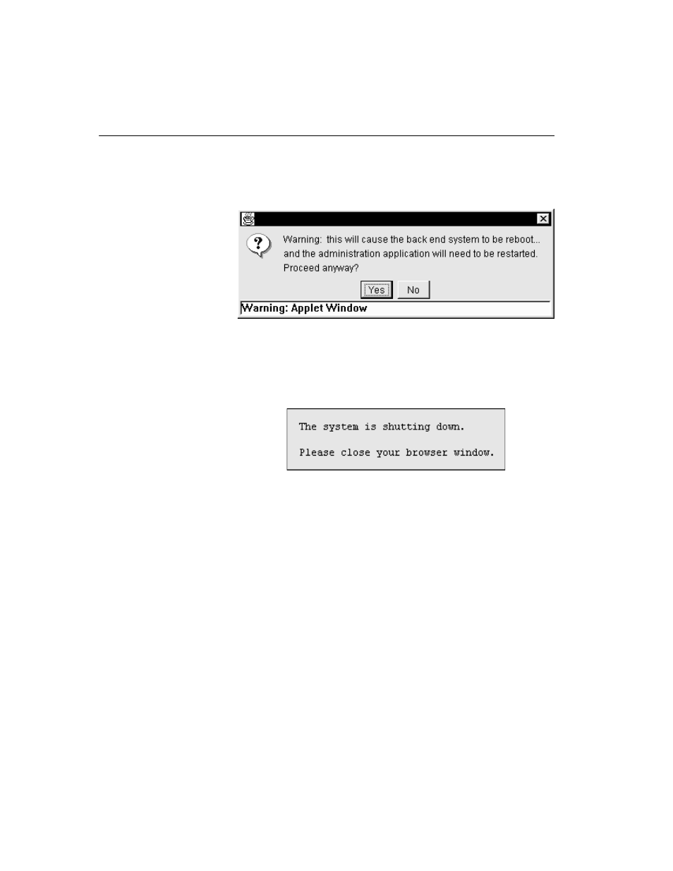Reboot | HP Traffic Director sa7220 User Manual | Page 134 / 352