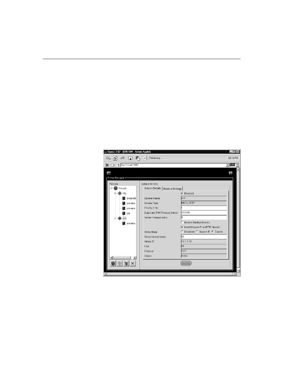 Services, Creating services | HP Traffic Director sa7220 User Manual | Page 84 / 352