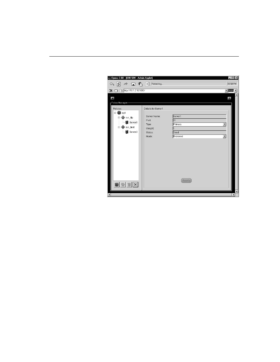 HP Traffic Director sa7220 User Manual | Page 89 / 352