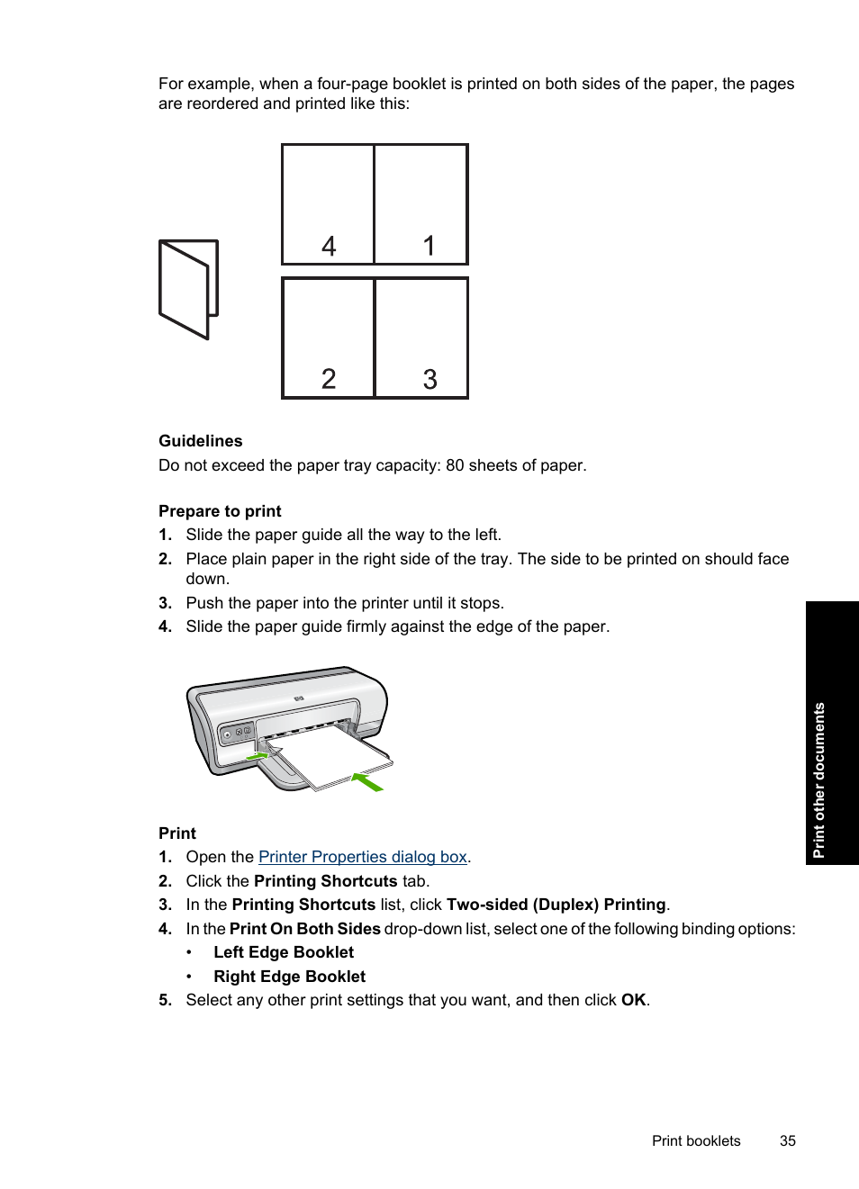 HP Deskjet D2560 Printer User Manual | Page 38 / 121