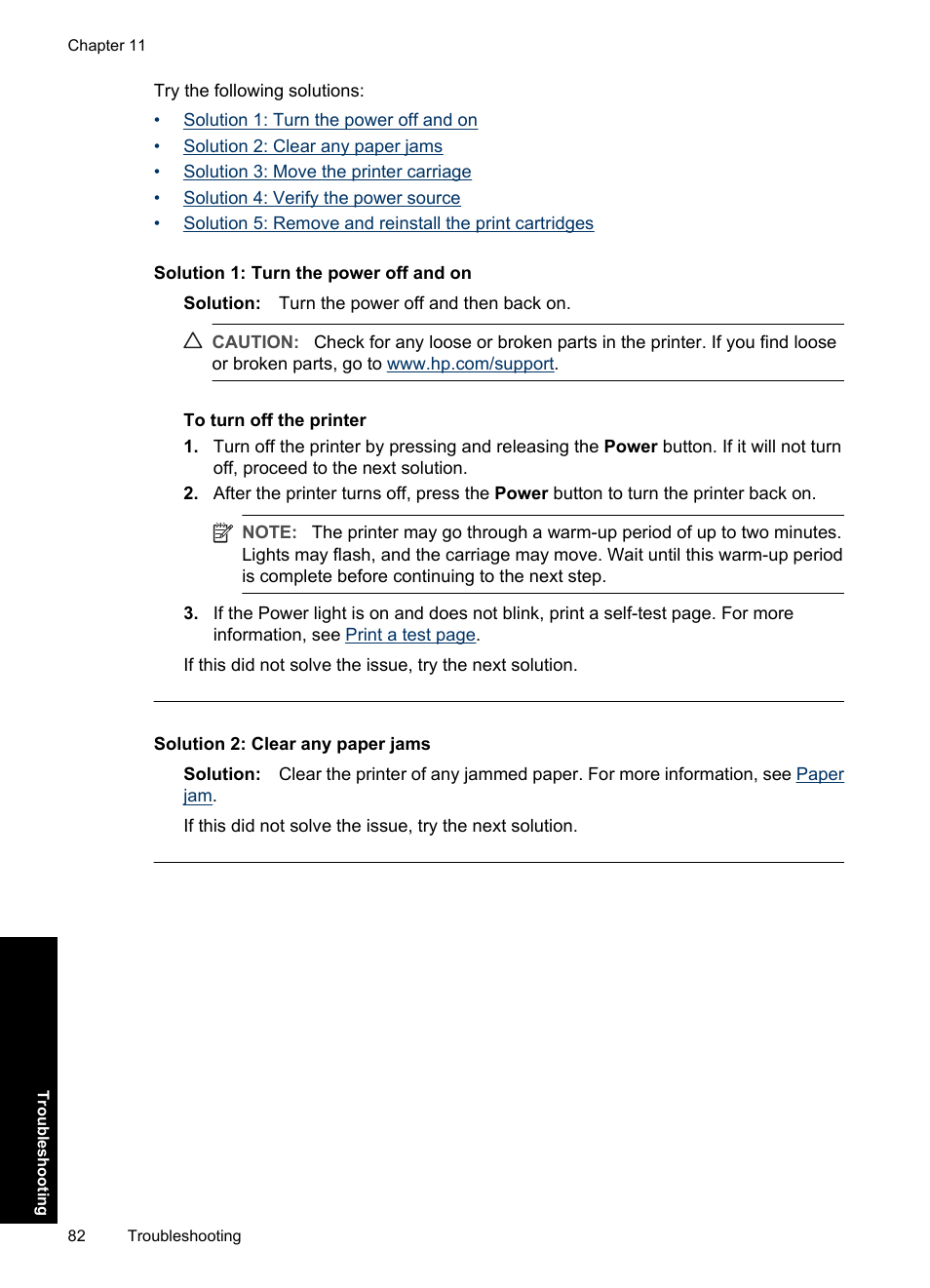HP Deskjet D2560 Printer User Manual | Page 85 / 121