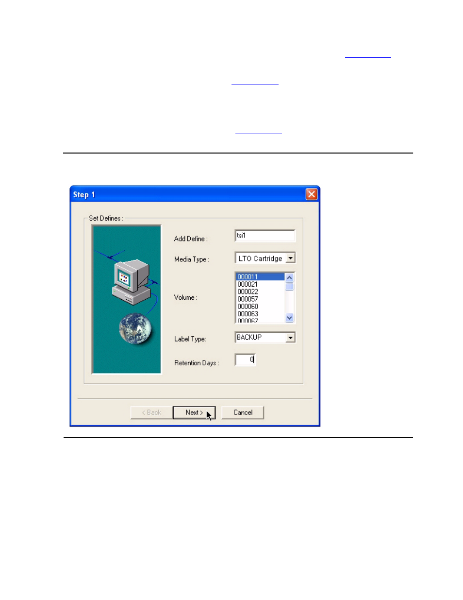Set defines, Figure 6-17, Set defines - step 1 | HP NonStop G-Series User Manual | Page 105 / 210