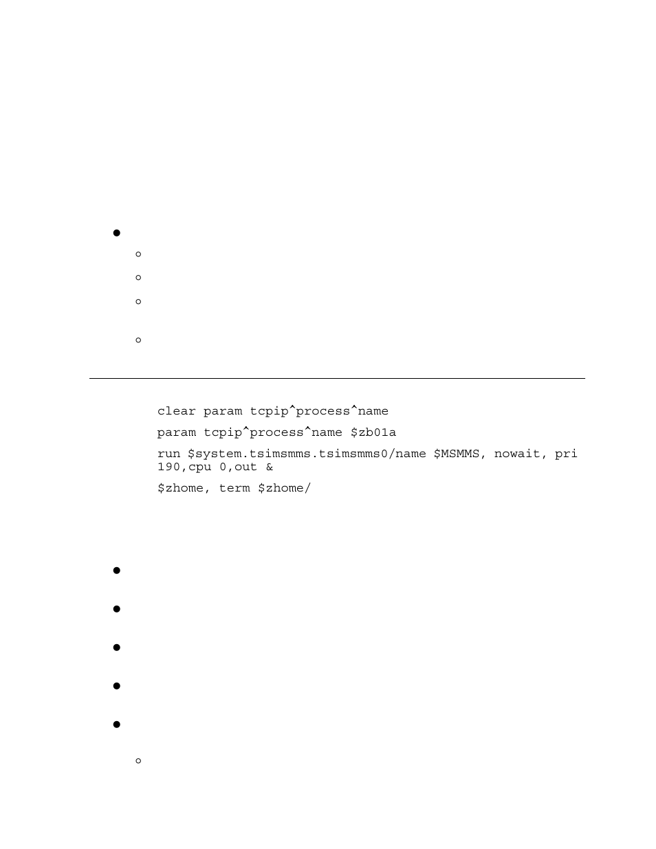 Install step 2, Example a-1, Creating a startup file for the server | HP NonStop G-Series User Manual | Page 129 / 210