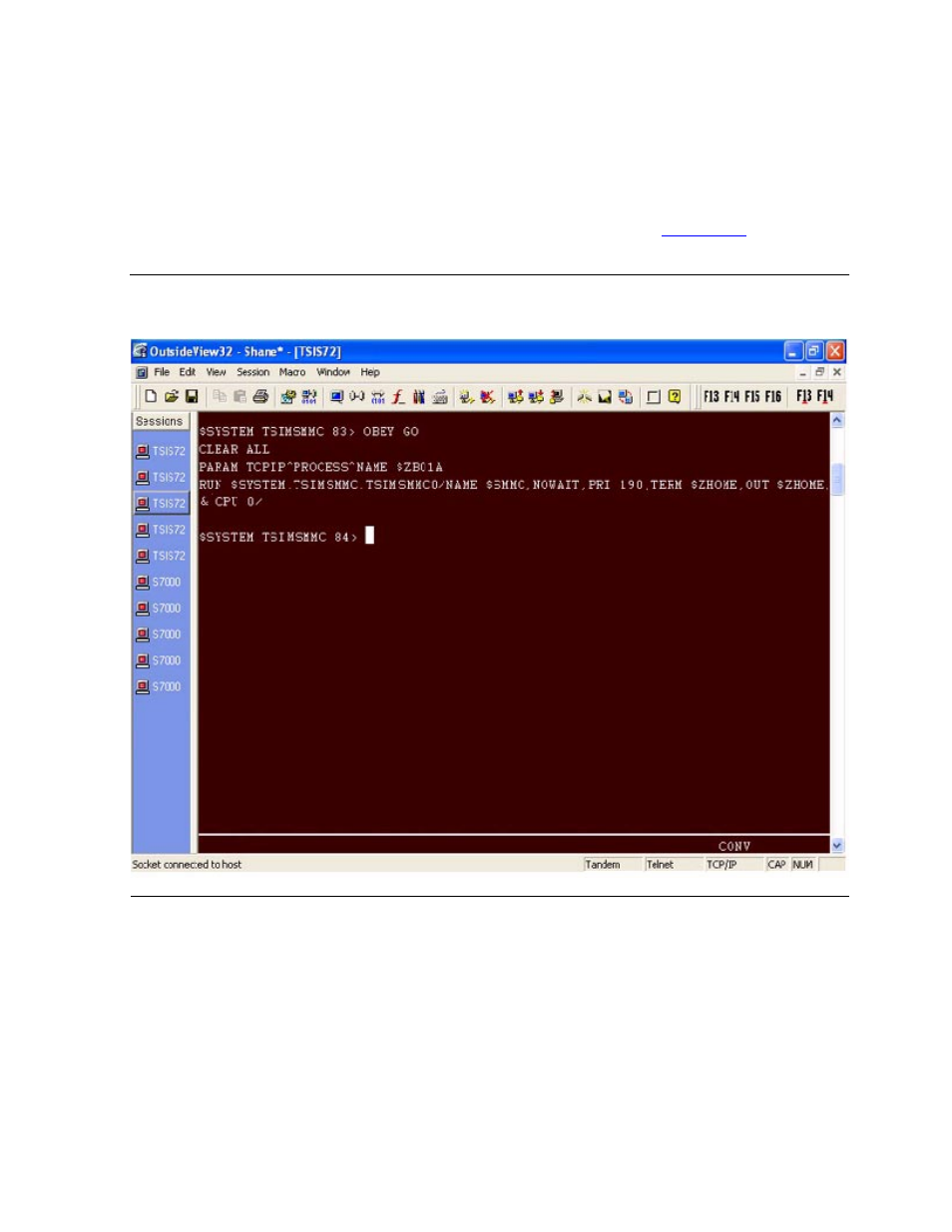 Running the client processes, Figure 4-8, Obey go | HP NonStop G-Series User Manual | Page 70 / 210