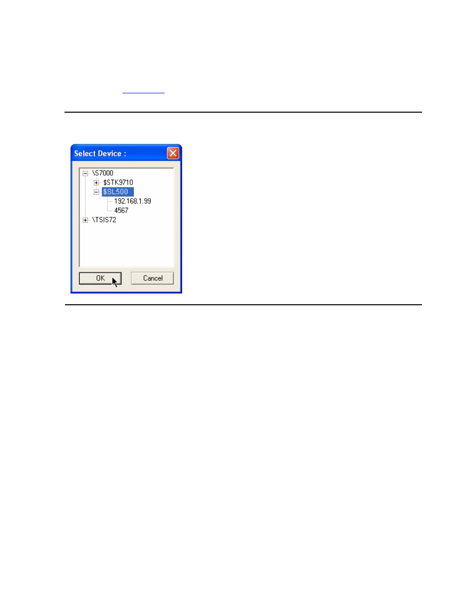 Figure 5-4, Select device | HP NonStop G-Series User Manual | Page 77 / 210