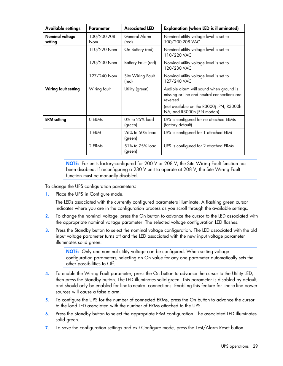 HP UPS Extended Runtime Module User Manual | Page 29 / 65
