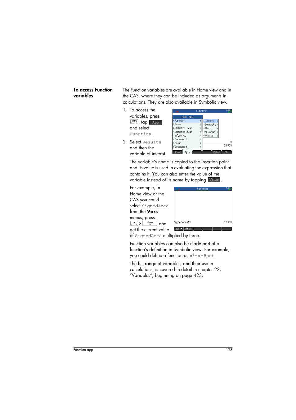 HP Prime Graphing Calculator User Manual | Page 127 / 616