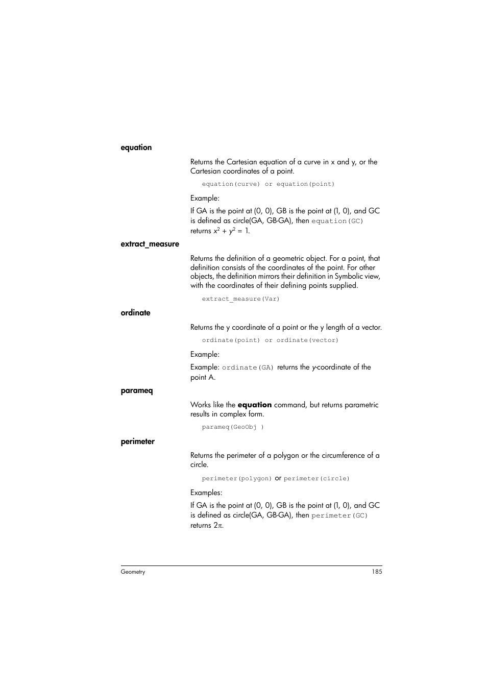 HP Prime Graphing Calculator User Manual | Page 189 / 616
