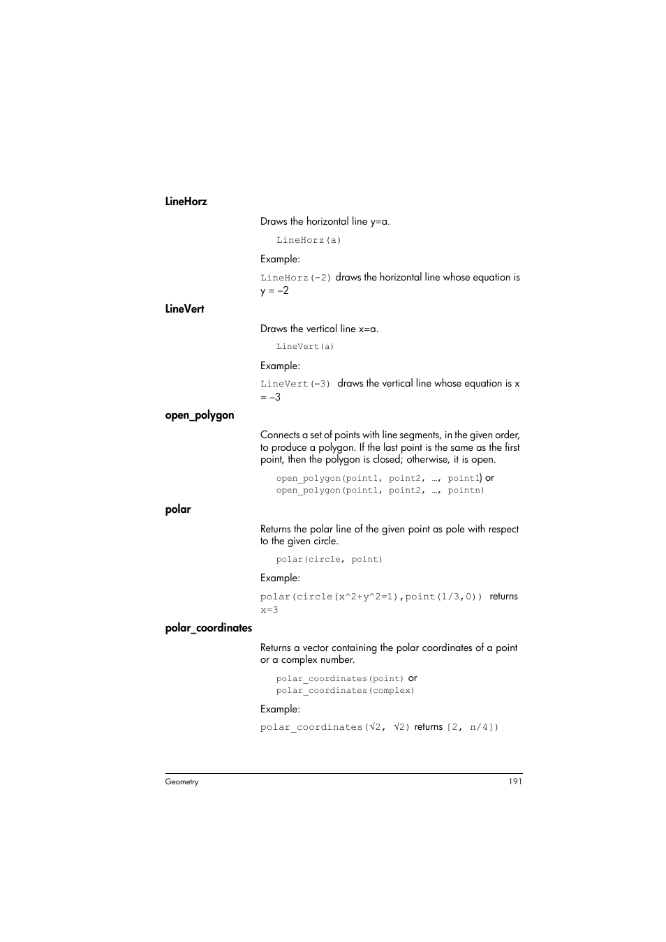 HP Prime Graphing Calculator User Manual | Page 195 / 616