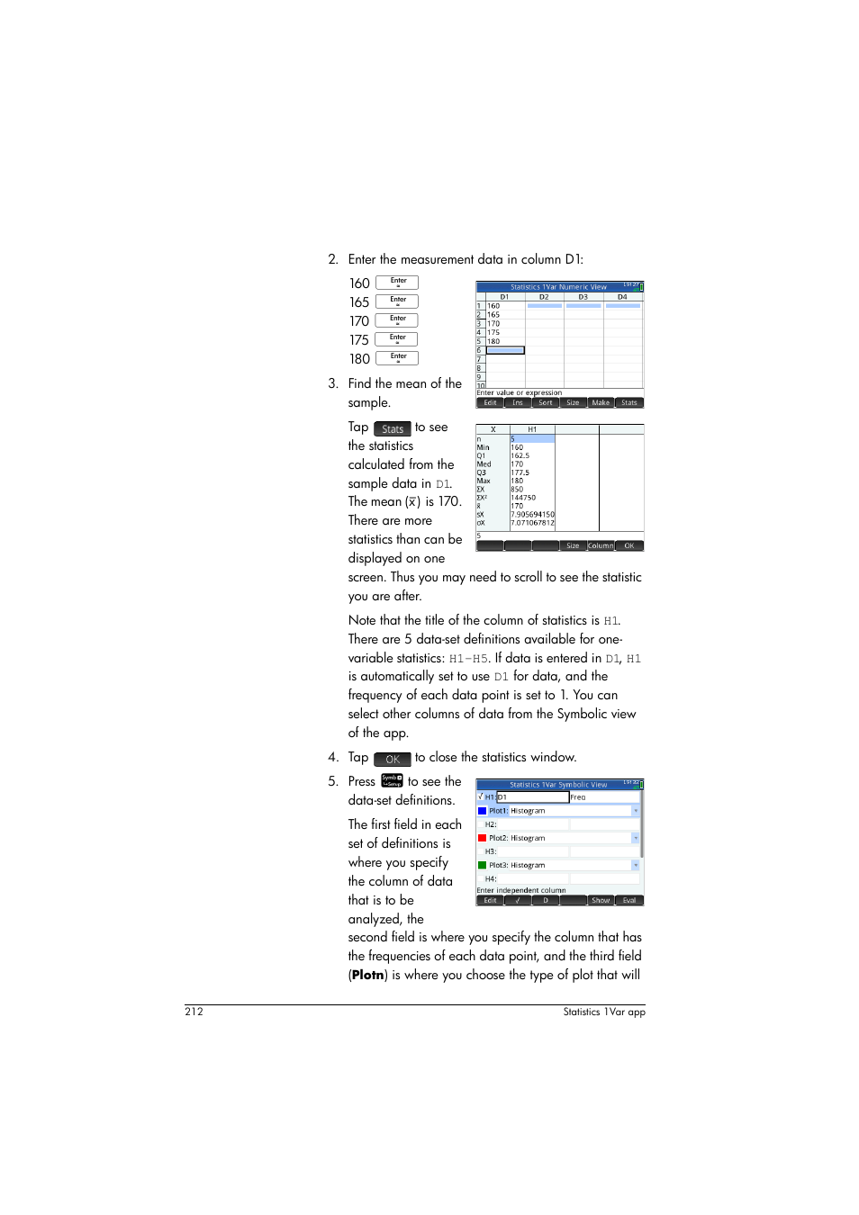 HP Prime Graphing Calculator User Manual | Page 216 / 616