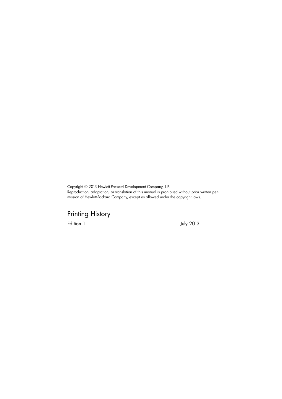 Printing history | HP Prime Graphing Calculator User Manual | Page 3 / 616