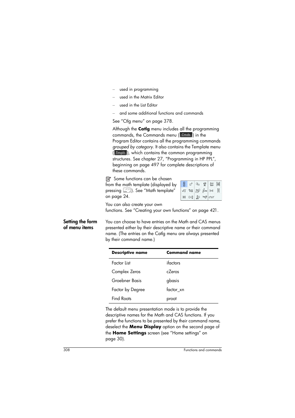 HP Prime Graphing Calculator User Manual | Page 314 / 616