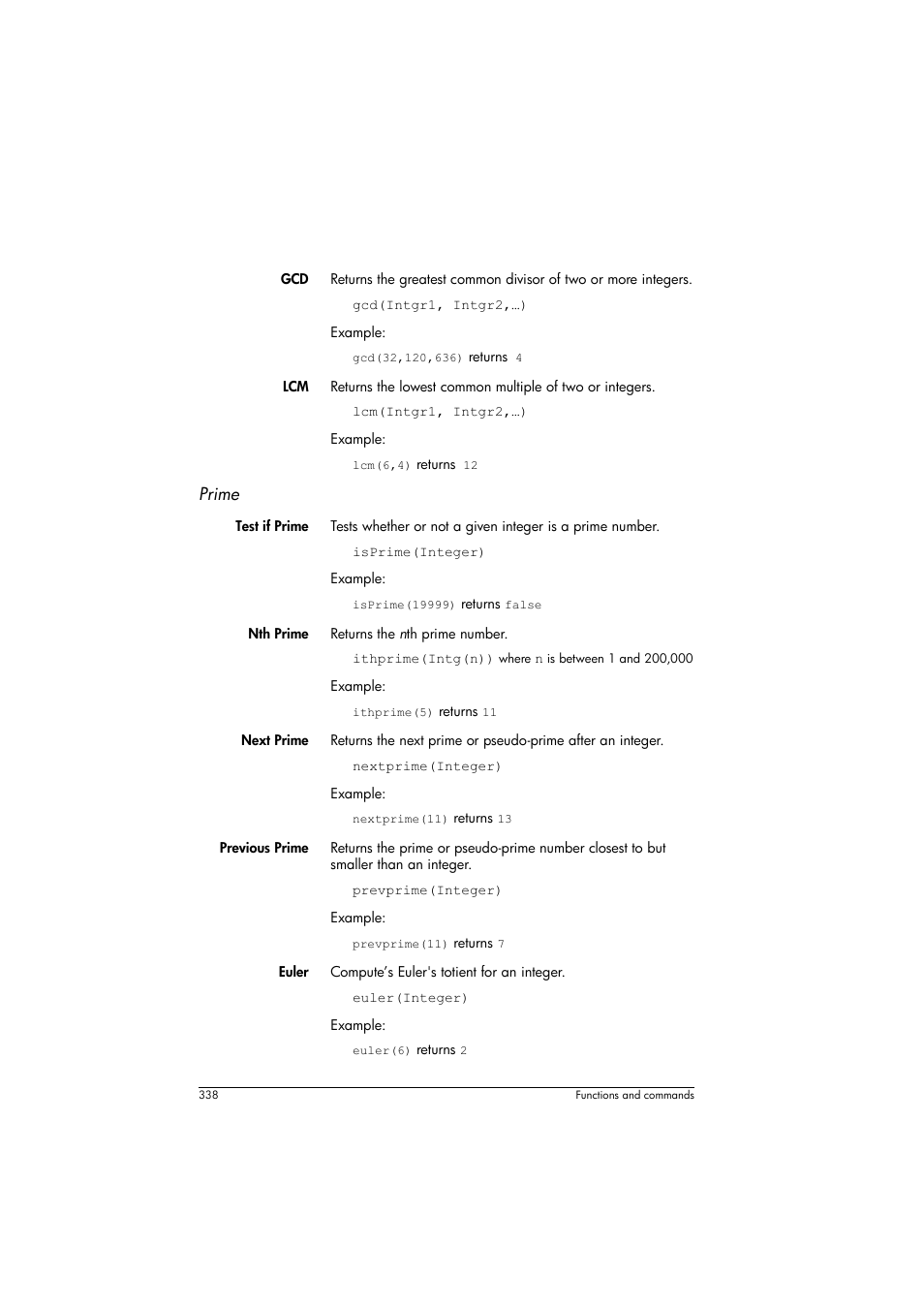 Prime | HP Prime Graphing Calculator User Manual | Page 344 / 616