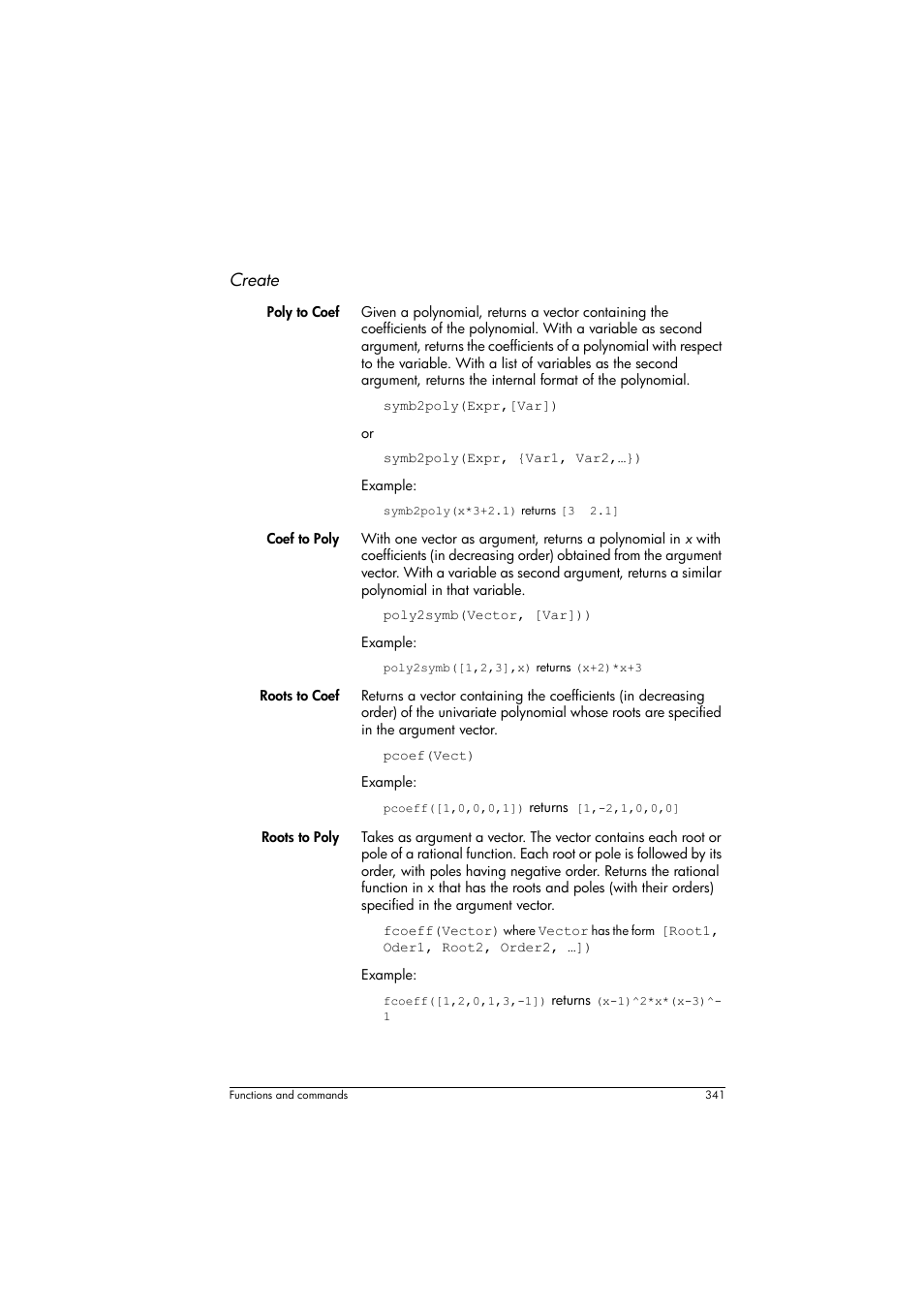 HP Prime Graphing Calculator User Manual | Page 347 / 616