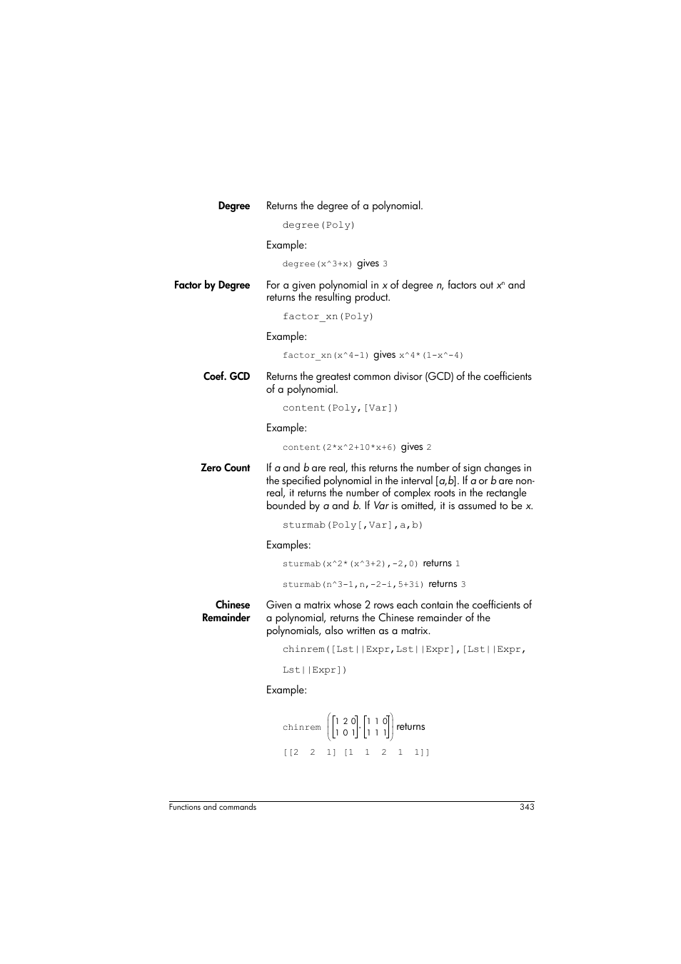 HP Prime Graphing Calculator User Manual | Page 349 / 616