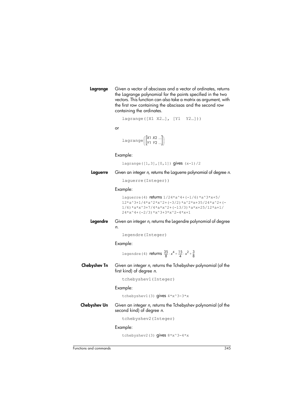 HP Prime Graphing Calculator User Manual | Page 351 / 616