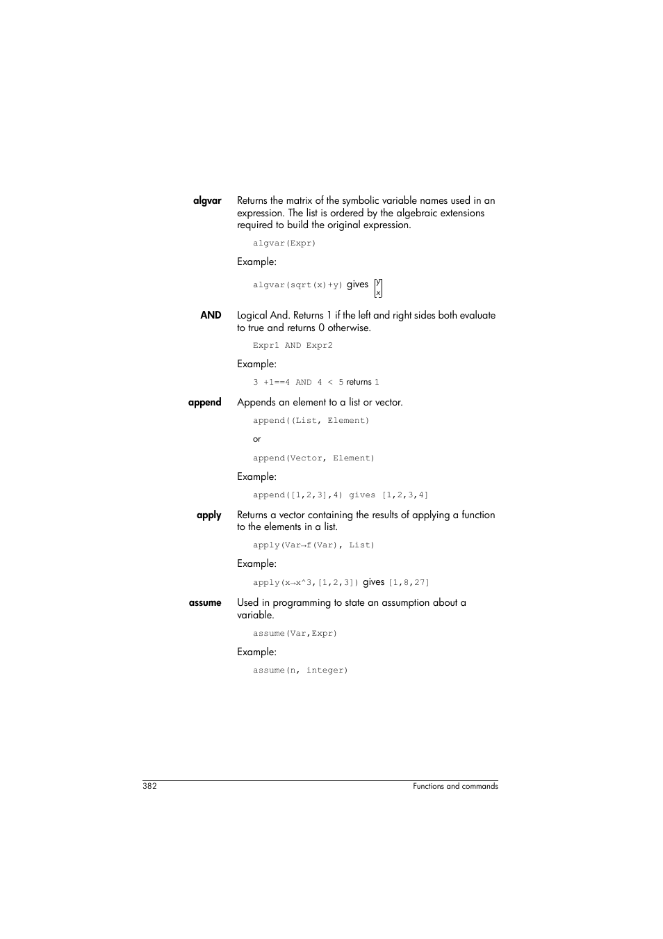 HP Prime Graphing Calculator User Manual | Page 388 / 616
