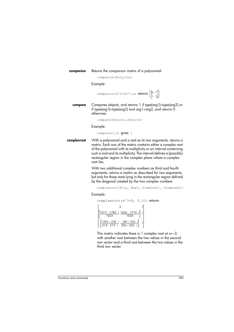 HP Prime Graphing Calculator User Manual | Page 391 / 616