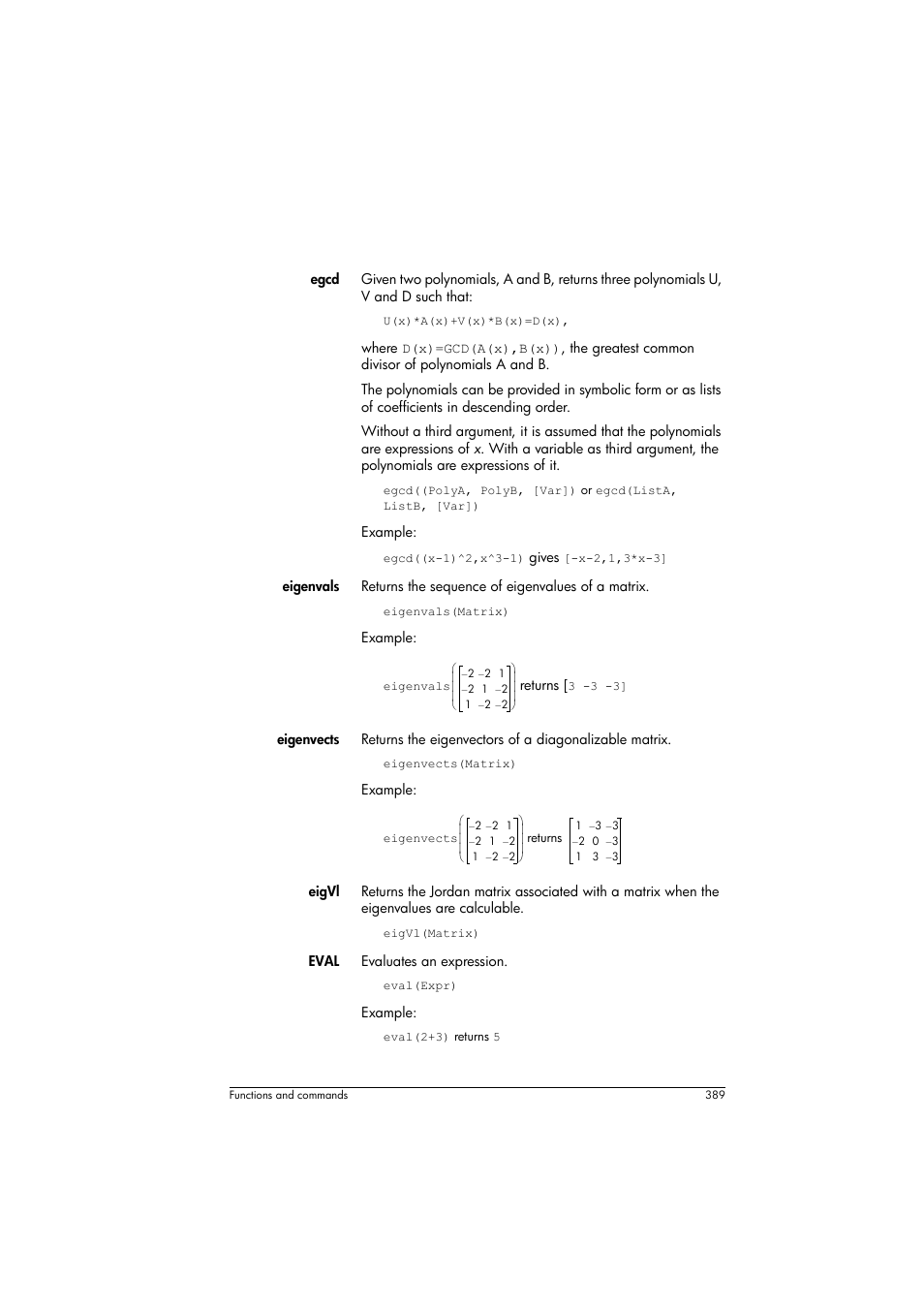 HP Prime Graphing Calculator User Manual | Page 395 / 616