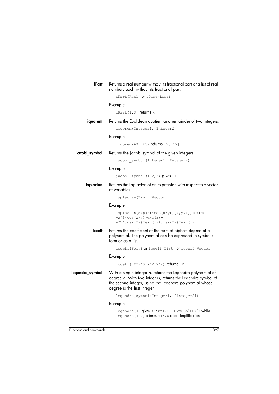 HP Prime Graphing Calculator User Manual | Page 403 / 616