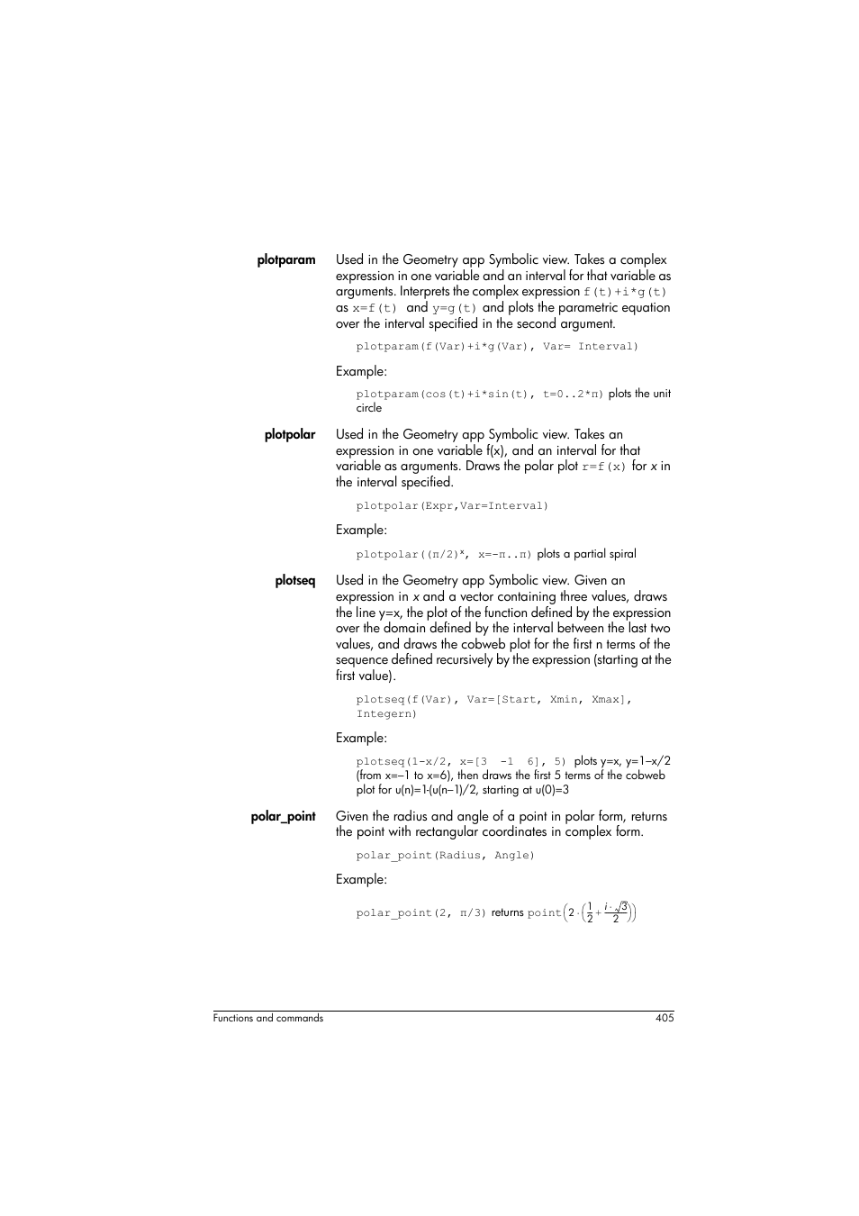 HP Prime Graphing Calculator User Manual | Page 411 / 616
