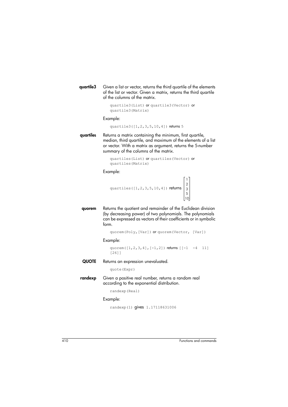 HP Prime Graphing Calculator User Manual | Page 416 / 616