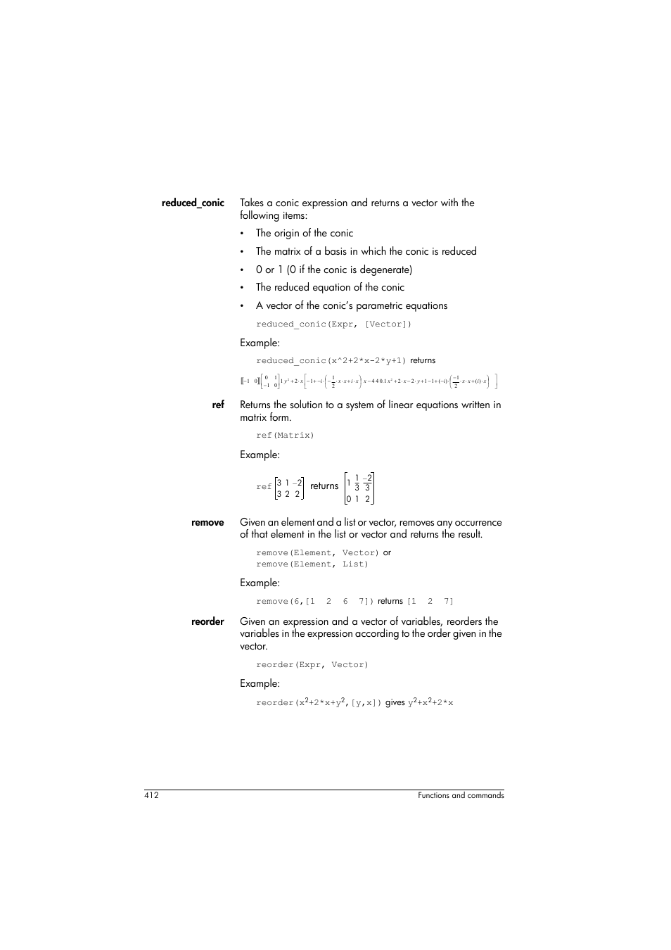 Example | HP Prime Graphing Calculator User Manual | Page 418 / 616