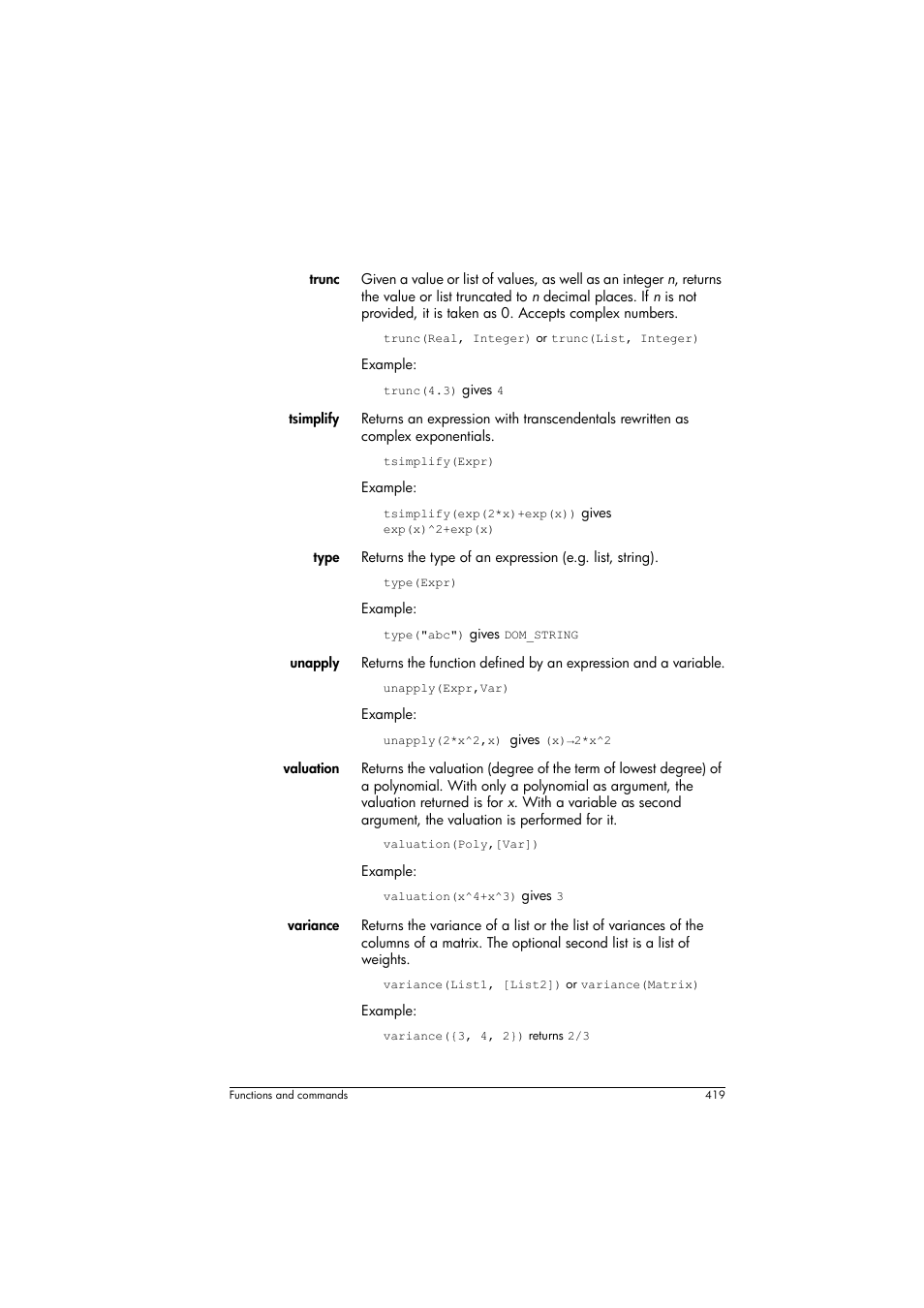 HP Prime Graphing Calculator User Manual | Page 425 / 616