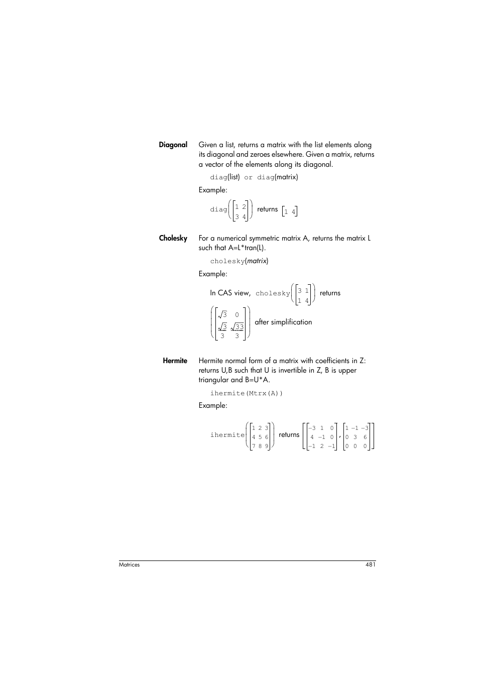 HP Prime Graphing Calculator User Manual | Page 487 / 616