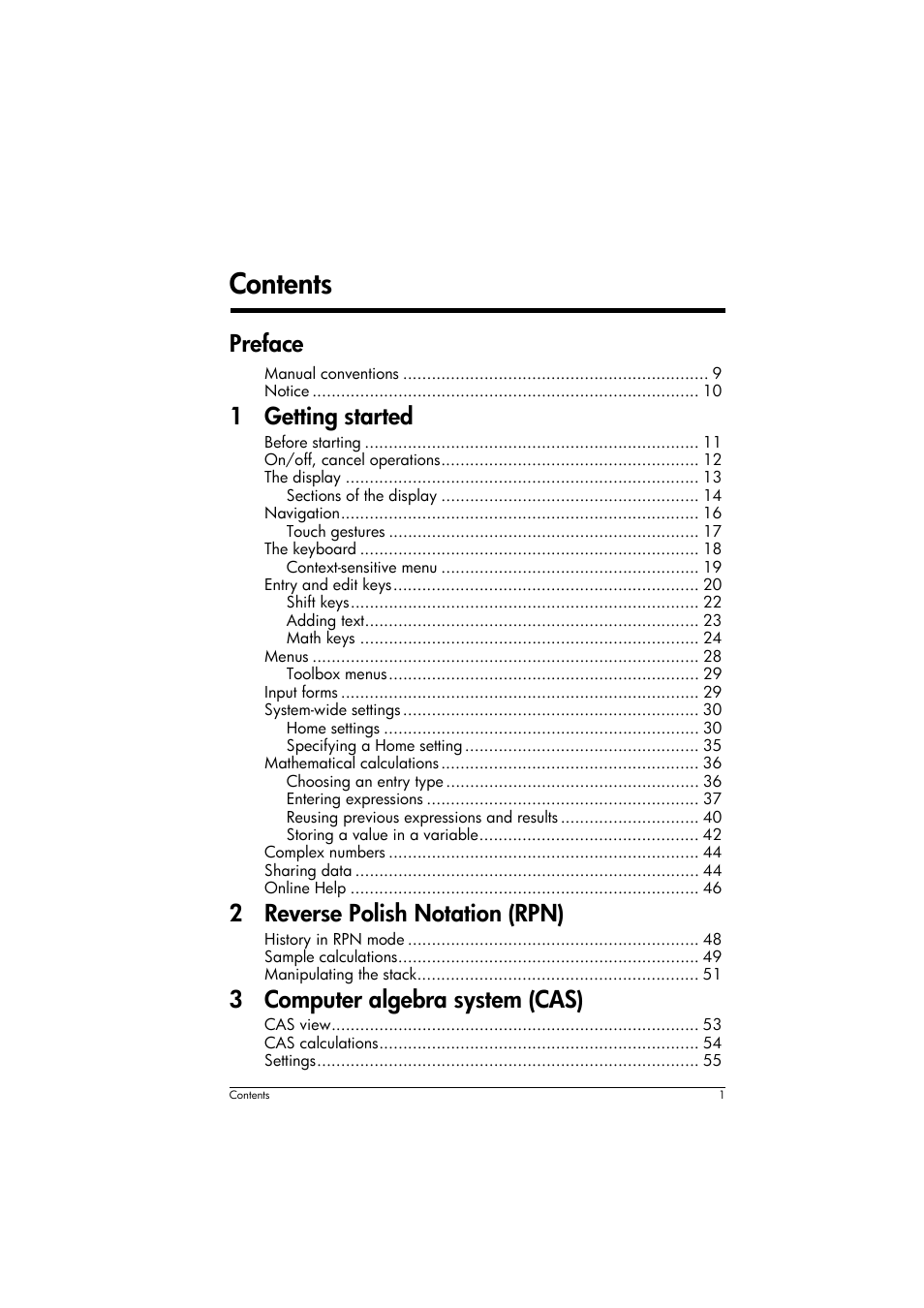 HP Prime Graphing Calculator User Manual | Page 5 / 616
