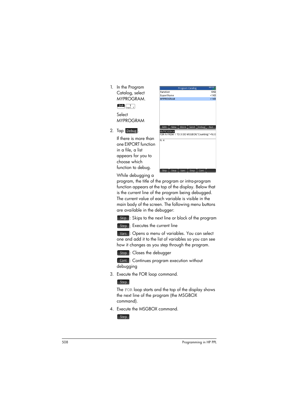 HP Prime Graphing Calculator User Manual | Page 514 / 616