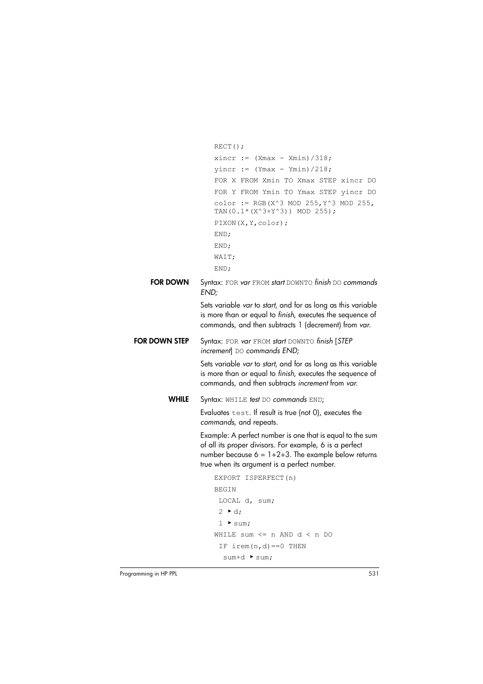 HP Prime Graphing Calculator User Manual | Page 537 / 616