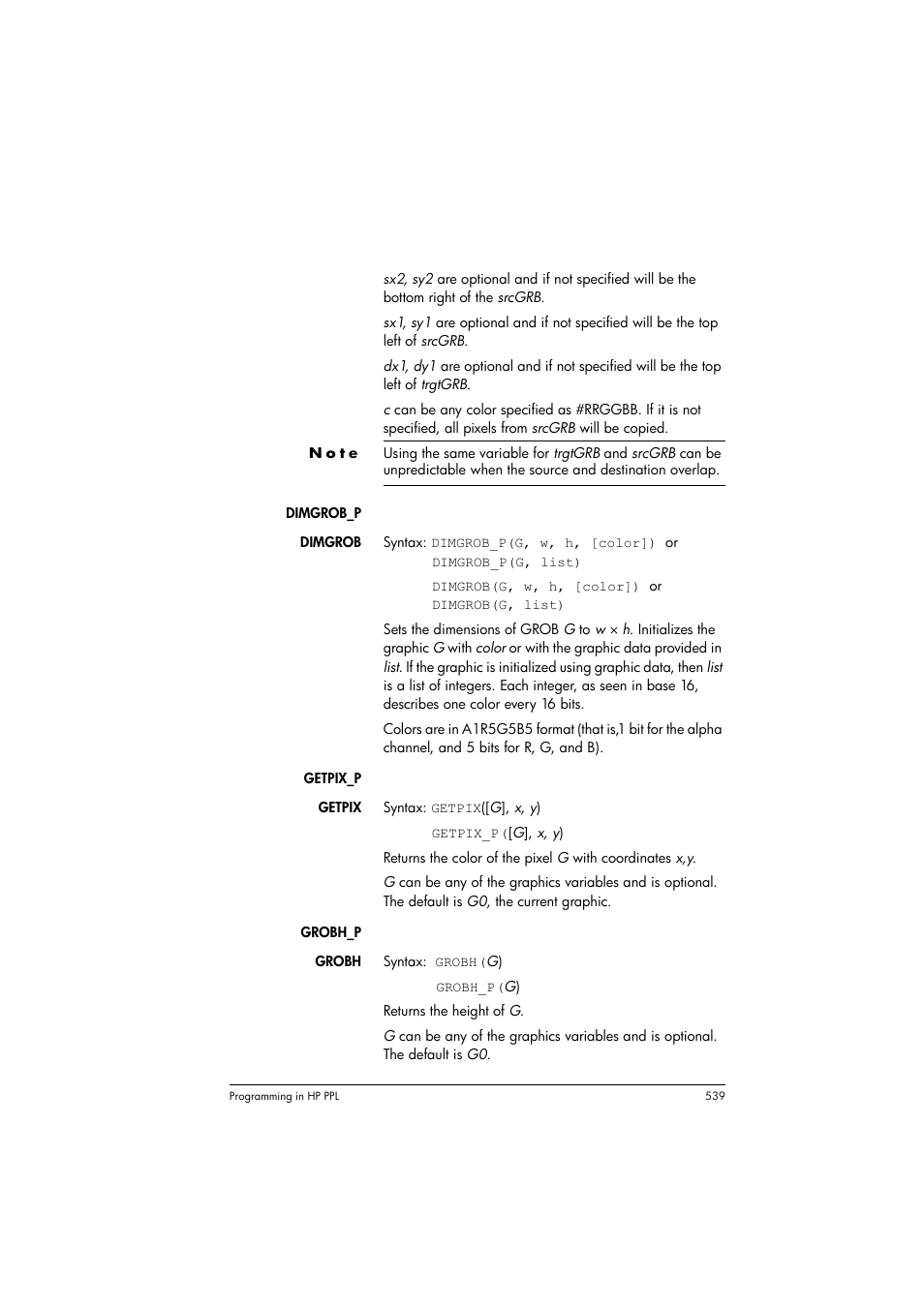 HP Prime Graphing Calculator User Manual | Page 545 / 616