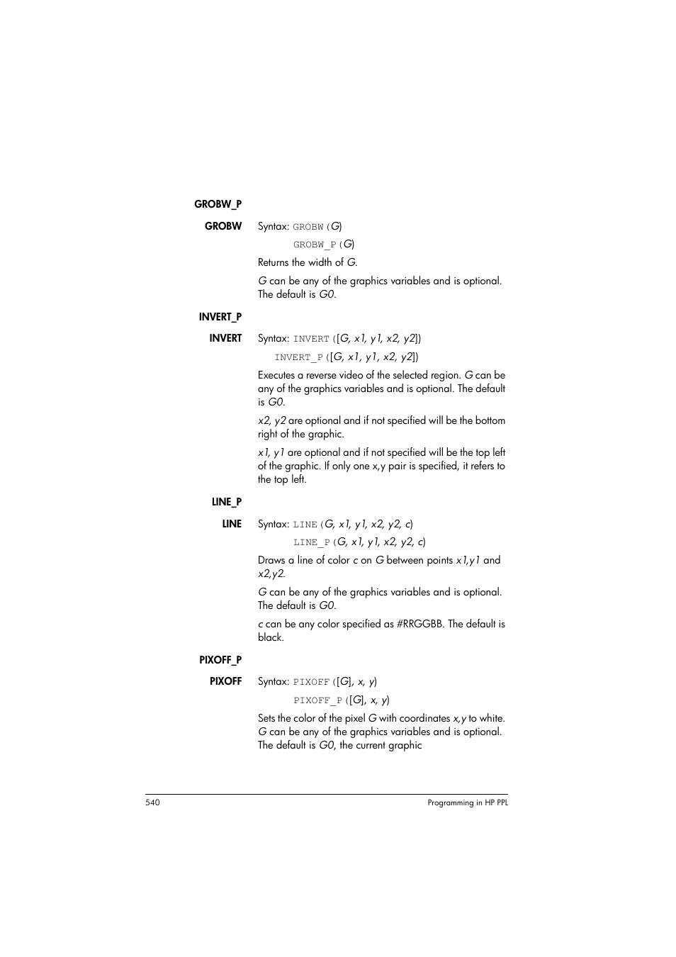 HP Prime Graphing Calculator User Manual | Page 546 / 616