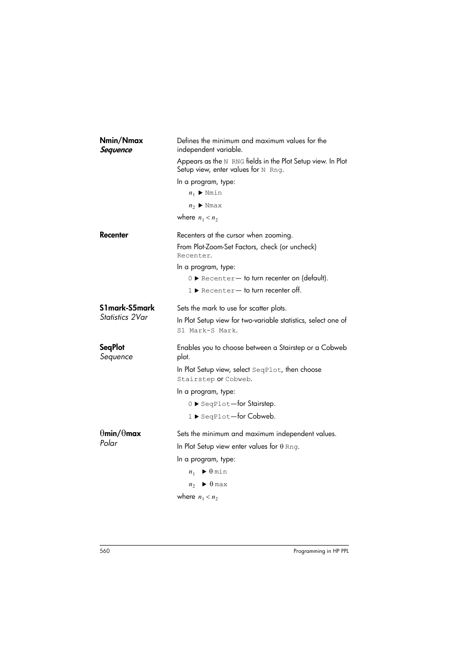 HP Prime Graphing Calculator User Manual | Page 566 / 616